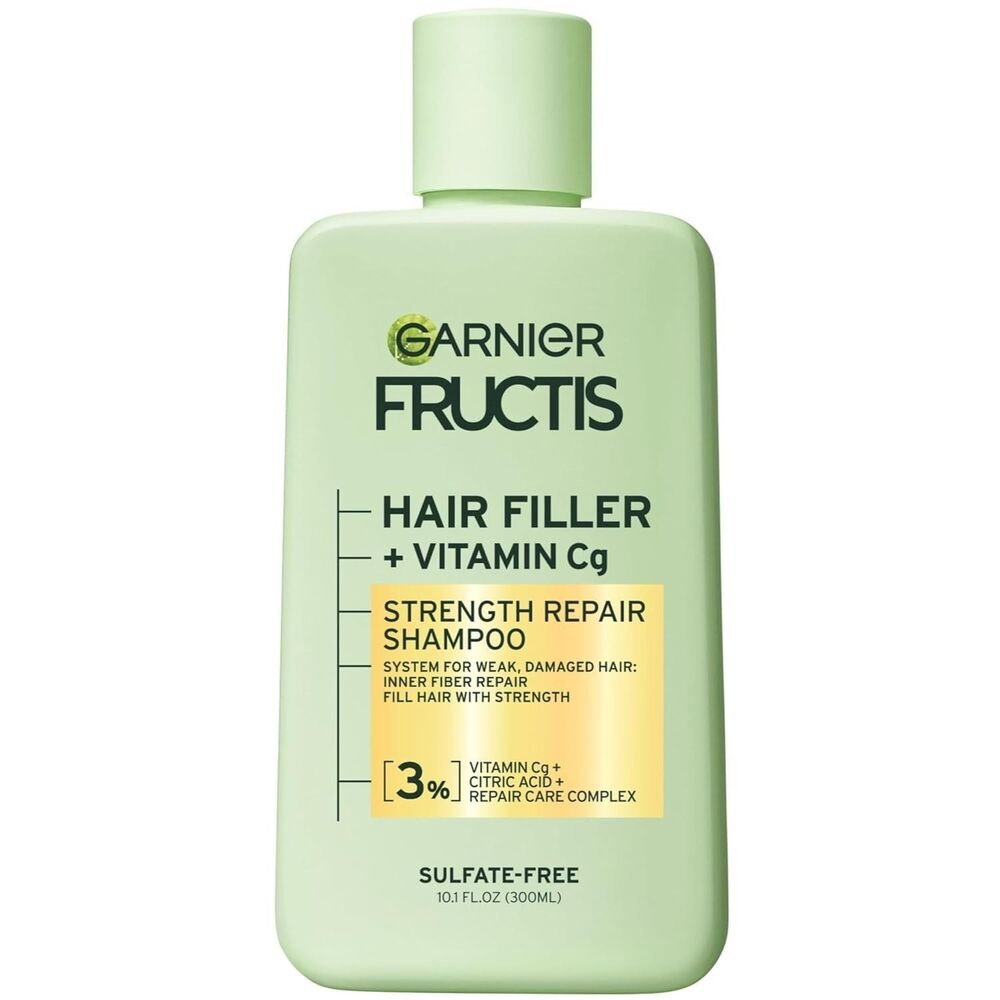Garnier Fructis Hair Filler Strength Repair Shampoo VitaminCg Damage Hair 10.1oz